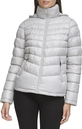 Kenneth Cole Short Puffer Coat