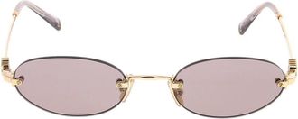 Miu Miu Accessoires, unisex, Geel, ONE Size, Zonnebril