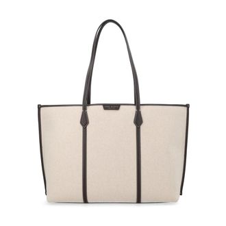 Tory Burch unisex, Tassen, Beige, Maat: ONE Size Katoen