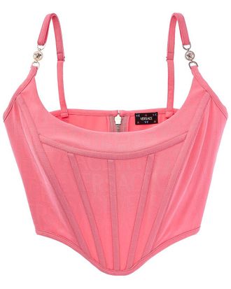 Versace Wool & Silk-Blend Top