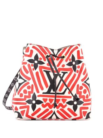 Louis Vuitton NeoNoe Handbag Limited Edition Crafty Monogram Giant MM bucket bag - Neutrals