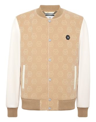 Philipp Plein Varsity Bomber Monogram