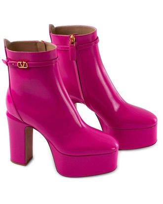 Valentino Leather Bootie