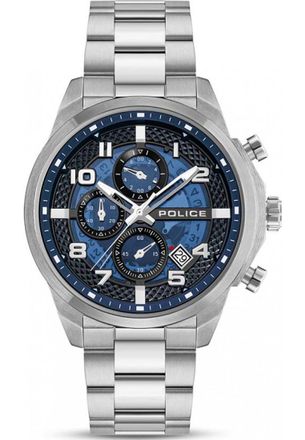 Police PEWGK0053901 Mens Soul Watch - Silver - One Size