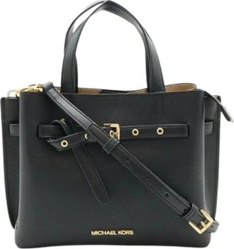 Michael Kors Pre-owned Handbags, female, Black, Size: ONE SIZE Pre-owned Leather Shoulder Bag