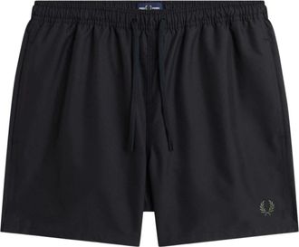 Fred Perry Hombre, Trajes de ba&ntilde;o, Negro, Talla: XL