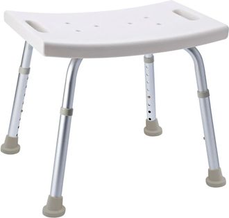 Ridder Sapho Accesorios Ridder - Taburete De Altura Regulable, Blanco A00601101
