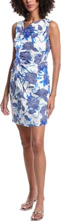 Milly Floral Poplin Mini Dress