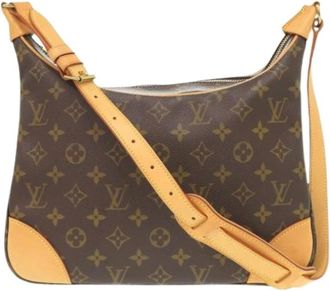 Louis Vuitton Pre-owned Shoulder Bags, female, Brown, Size: ONE SIZE Pre-owned Canvas Shoulder Bag