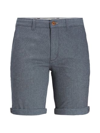 Jack & Jones PANTS STUDIO gem&ecirc;leerde regular fit short JPSTFURY faded denim