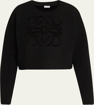 Loewe Anagram Wool-Blend Sweater