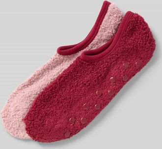 Camano Sneakersocken mit Stretch-Anteil im 2er-Pack in Hellrosa, Größe 35-38