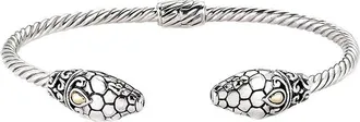 Samuel B. 18K & Silver Bangle