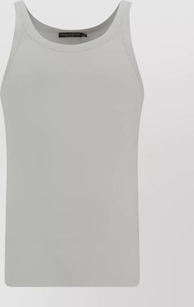 Dolce & Gabbana ribbed cotton tank top