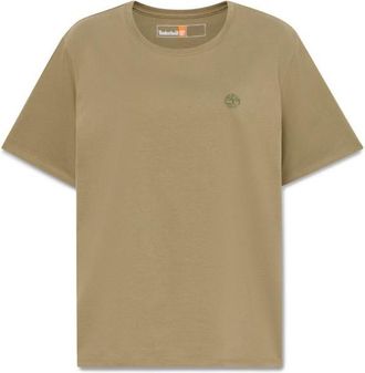 Timberland Short-Sleeve Tee T-Shirt f&uuml;r Damen | beige