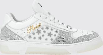 Philipp Plein Sneakers low-top in pelle e suede con borchie e strass