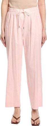 Jones New York Drawstring Linen-Blend Pant