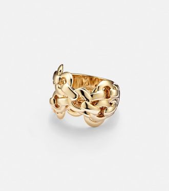 Jennifer Fisher 14kt gold-plated ring