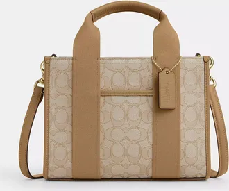 Coach Smith Tote Bag 24 In Signature Jacquard