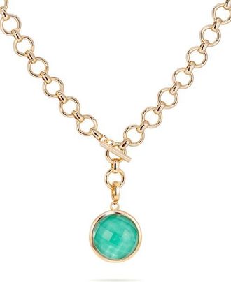 Dean Davidson Knockout Collar Necklace in Banyan Green at Nordstrom