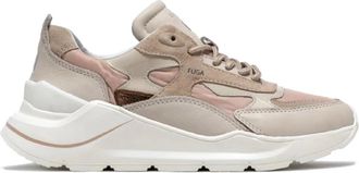 D.A.T.E. D.a.t.e., Dames, Schoenen, Beige, Maat: 40 EU Leer