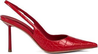 Le Silla 80mm Bella slingback pumps - Rood