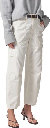 Citizens Of Humanity Marcelle Low Rise Barrel Cargo Pants in Pashmina at Nordstrom, Size 26