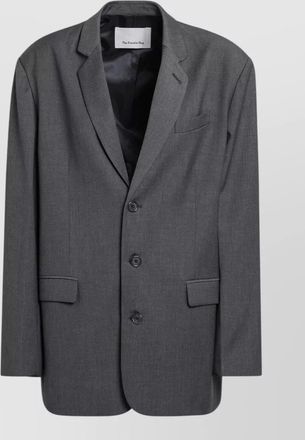 Frankie Shop oversized single breasted gelso coat jacket