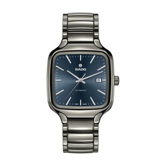 Rado True Square Automatic Watch - Dames - Horloges - Blauw - ONE Size - Accessoires