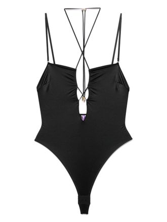 Maison Close French Kiss bodysuit - Black