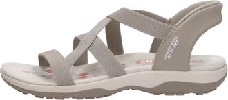 Skechers Reggae Slim Sandal - Dames - Sandalen - Beige - 39 EU - Schoenen