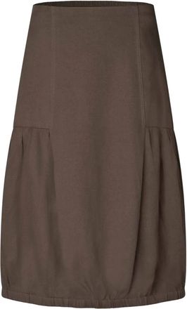 Masai Midi Rok - Dames - Midirokken - Bruin - XL - Rokken