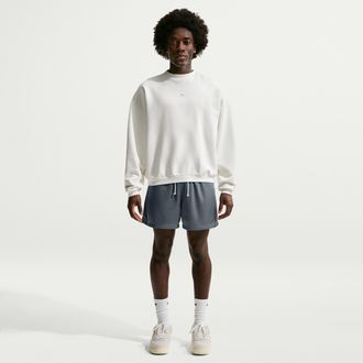 Nike Mens Standard Issue 5 Practice Mesh Basketball Shorts in Grey | IF1587-065