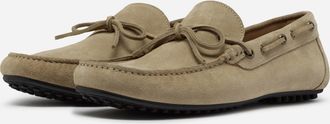 Oliver Sweeney Mens Cano Driving Shoes in Tan Suede - Size UK 10