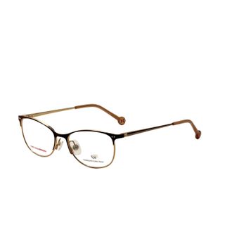 Carolina Herrera Womens 51mm Gold Burgundy Eyeglasses HER0168-NOA-51