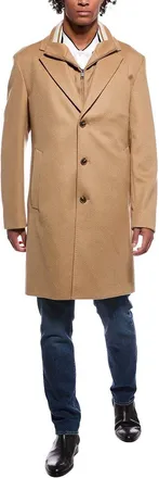 HUGO BOSS BOSS Hugo Boss Jared Wool & Cashmere-Blend Coat
