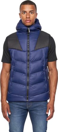 Duck and Cover Heren Raymax Gilet (Marine / Zwart)