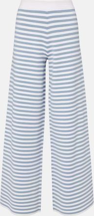 Max Mara Fingere striped wide-leg pants