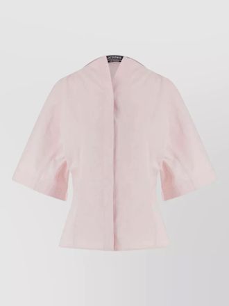 Jacquemus short sleeves tailored fit top