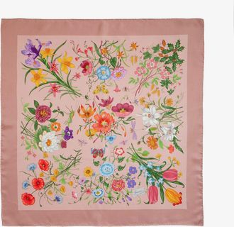 Gucci Foulard Gucci Flora in seta - GUCCI - gender_Woman