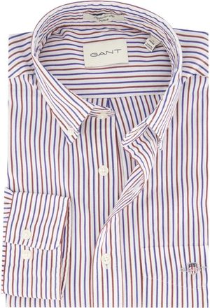 GANT Heren, Overhemden, Veelkleurig, Maat: 2XL Katoen
