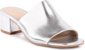 Seychelles Pepper Slide Sandal in Silver at Nordstrom Rack, Size 6.5