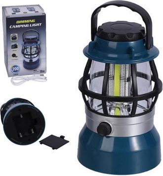 Trade Shop Trade Shop - Lanterna Lampada Solare By Campgicabile Luce Led Dimmerable Emergencia