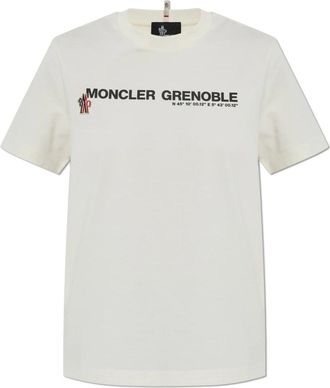 Moncler Dames, Tops, Beige, Maat: XS Katoen