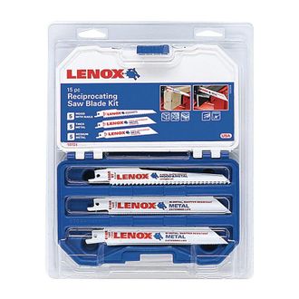 Lenox Set Di Lame Per Sega Universale 1073415rkg Per Ho E Metallo 15 Pezzi