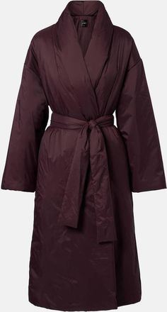 Leset Bo belted taffeta puffer coat