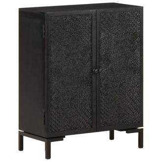 vidaXL Aparador De Madera De Mango Maciza 60x30x76 Cm Vidaxl