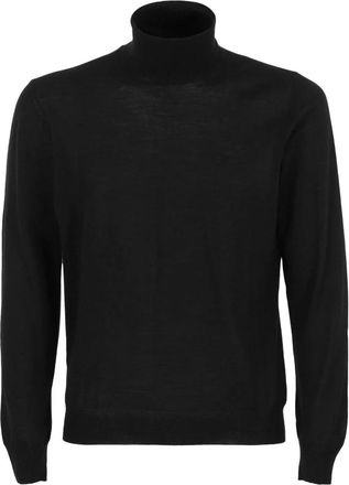 Tagliatore Turtleneck - Heren - Coltruien - Zwart - XL - Wol - Truien & Vesten