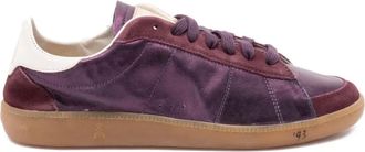 Patrizia Pepe suede sneakers - M296 Shiny Purple
