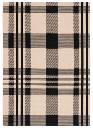 Safavieh Alfombra negro/beige 201 x 290 cm